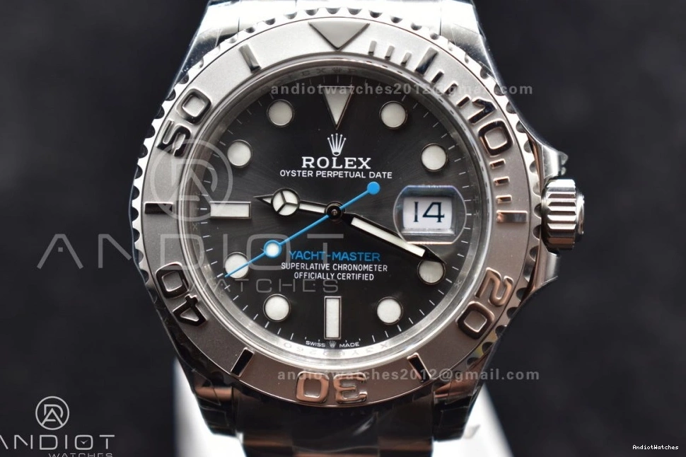 1264 Yacht-Master 126622 VSF 1:1 Dial Sustainable VS SS Bracelet Gray Best Edition on Steel 904L 0805